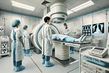 Ochrona zdrowia i bezpieczeństwa w pracy dzięki folii ołowianej.